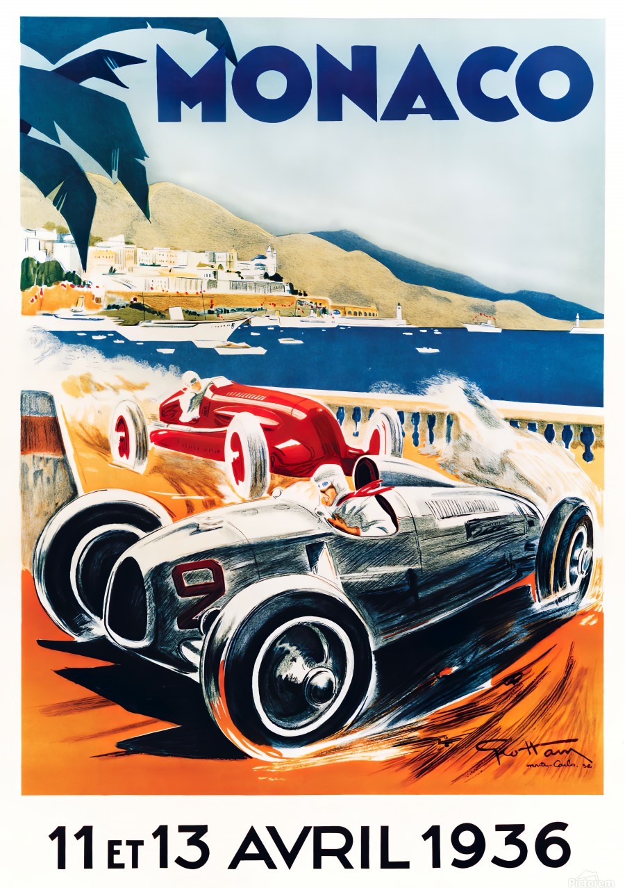 アート・デザイン・音楽 MONACO 19 AVRIL 1931 アート・デザイン・音楽 MONACO 19 AVRIL 1931 Monaco Grand